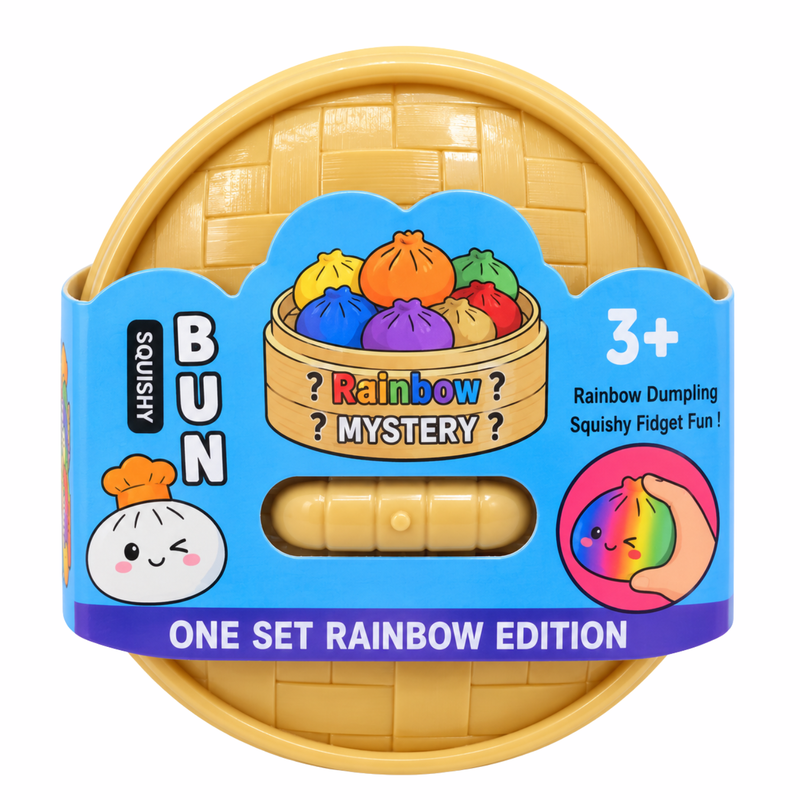 Mystery Dumpling Squishy Rainbow Small