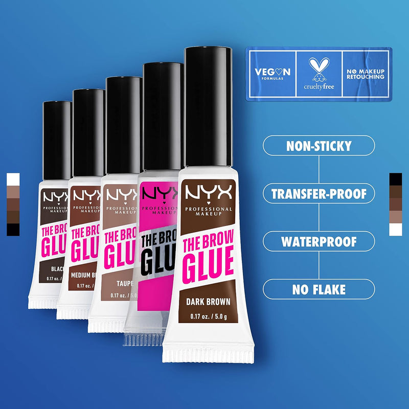The Instant Brow Glue Styler Warm Brown
