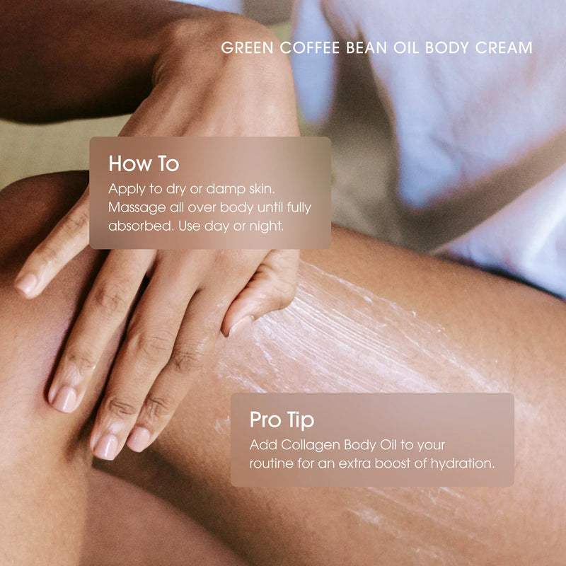 Advanced Clinicals Green Coffee Bean Oil Body Cream