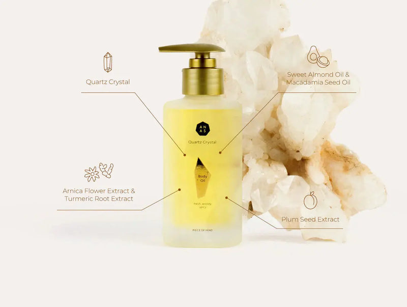 Anas Quartz Crystal Body Oil