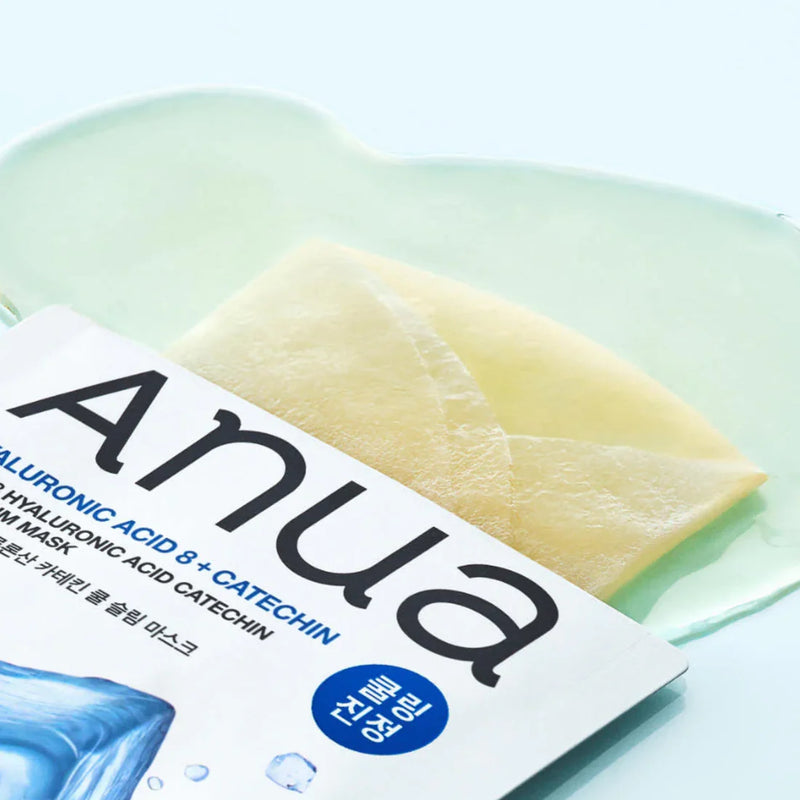 Anua 8 Hyaluronic Acid Catechin Cool Slim Mask