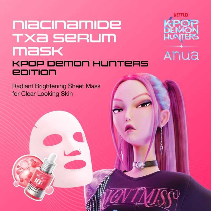 Anua K-Pop Demon Hunters Niacinamide TXA Serum Mask Mira