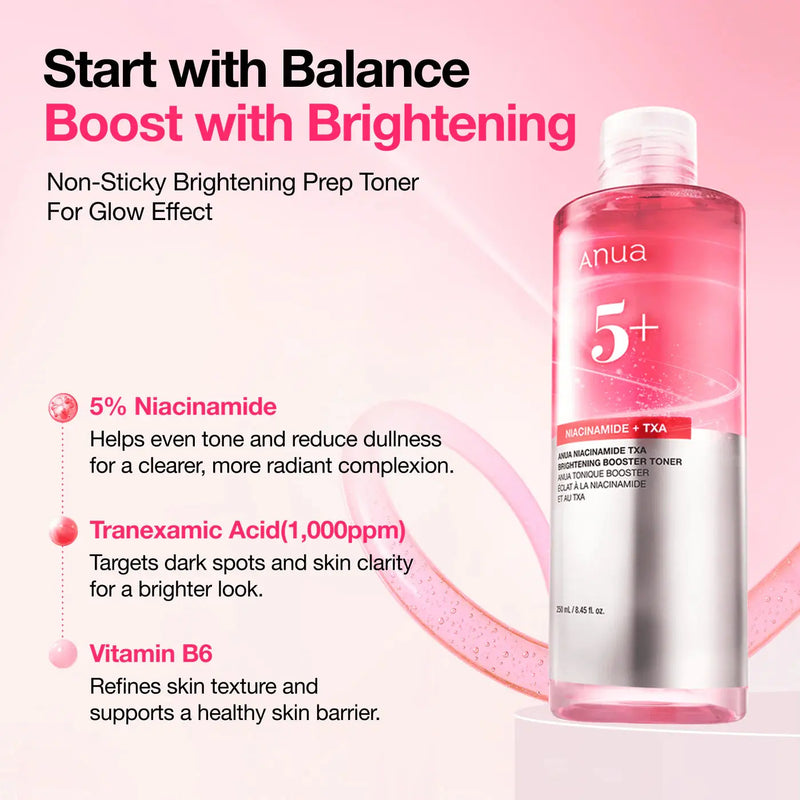 Anua Niacinamide TXA Brightening Booster Toner