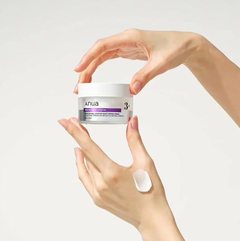 Anua Retinol 3 Peptide Night Repair Cream