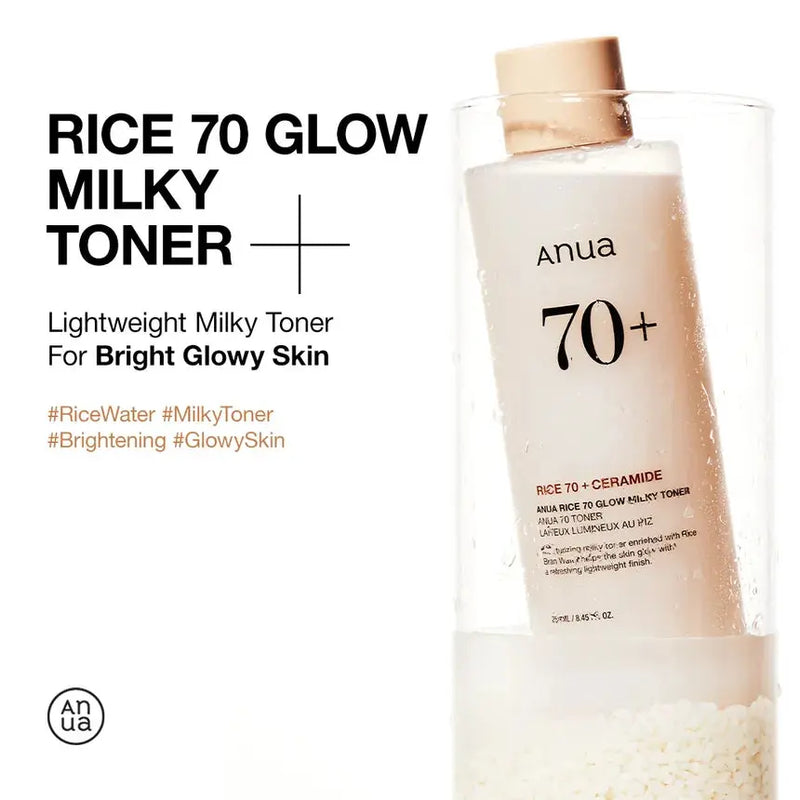 Anua Rice Glow Skincare Routine Set