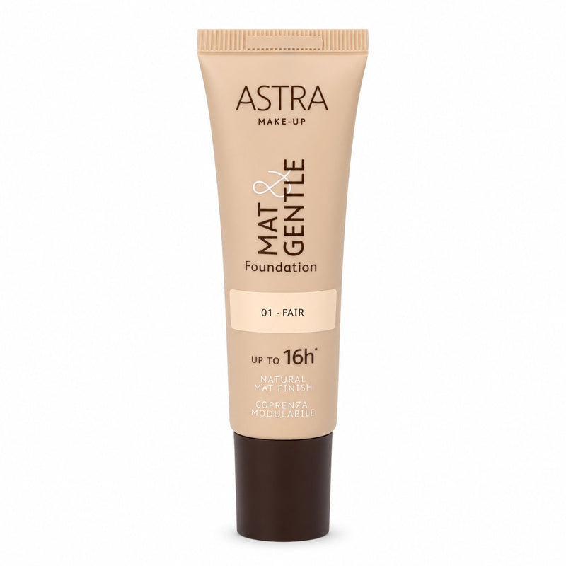 Astra Make Up Mat & Gentle Foundation Fair, vloeibare foundation met matte finish
