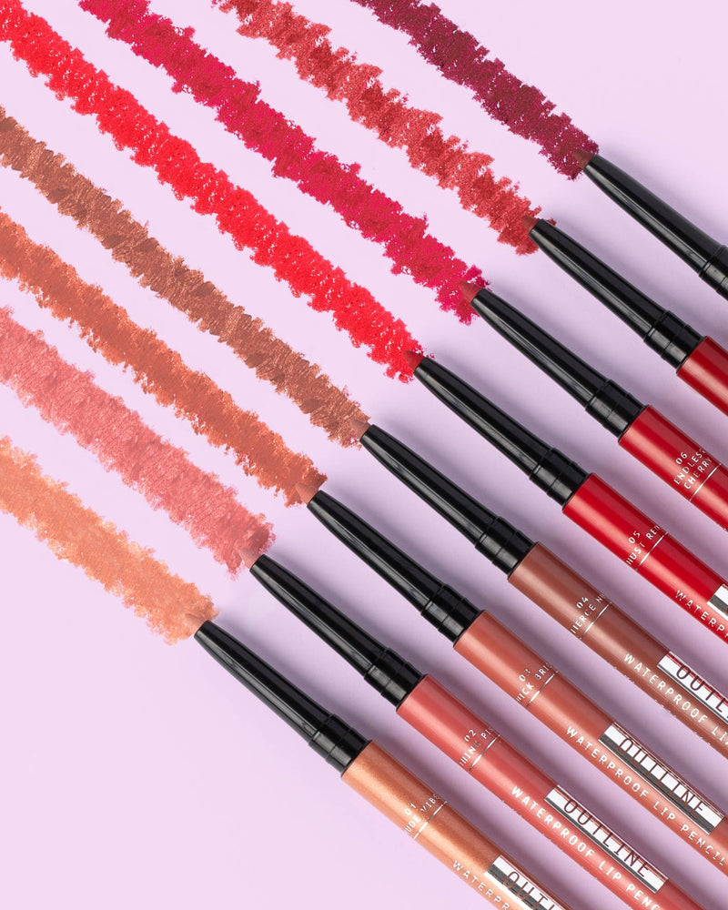 Astra Make Up Outline Waterproof Lip Pencil Nude Vibe