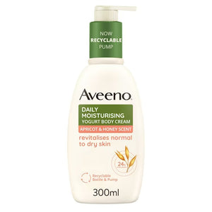 Yoghurt Body Cream Apricot & Honey Scent 300 ml.