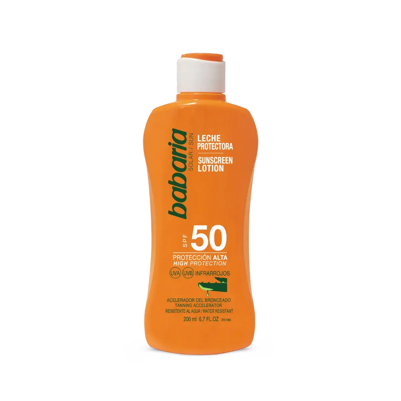 Babaria Suncreen Lotion Aloe Vera SPF 50