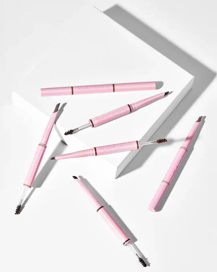Beauty Creations Duet Gel Tint & Brow Pencil Auburn, 2-in-1 wenkbrauwpotlood en getinte wenkbrauwgel