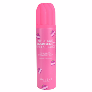 No-bake Raspberry Cheesecake Whipped Shower Foam