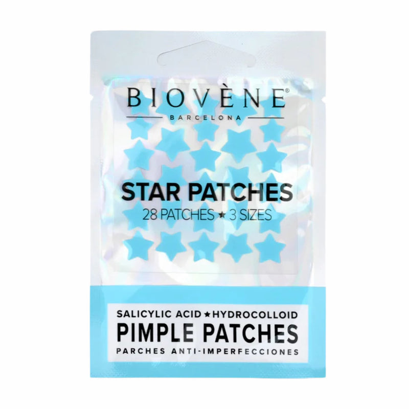 Biovene Star Patches Blue Pimple Patches Anti Blemish Stars, 28 Patches