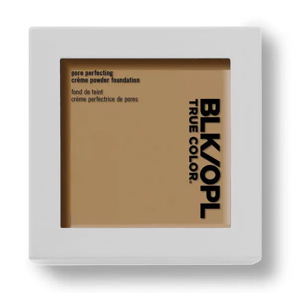 Black Opal Pore Perfecting Crème Powder Foundation 320 Rich Caramel, medium dekking