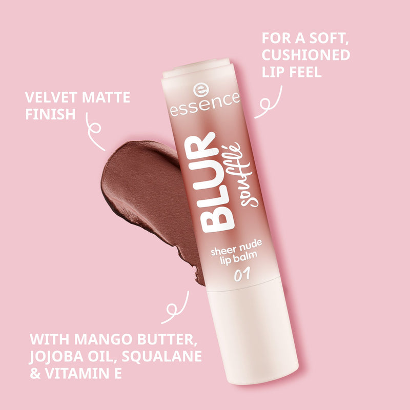 Blur Soufflé Sheer Nude Lip Balm 02 Nude Peach