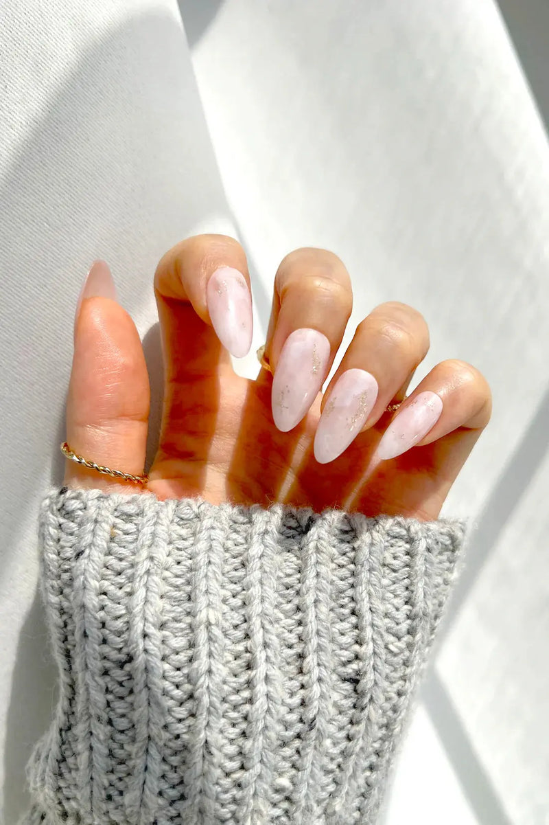Bonmuz Press-On Nails Hushed Shimmer