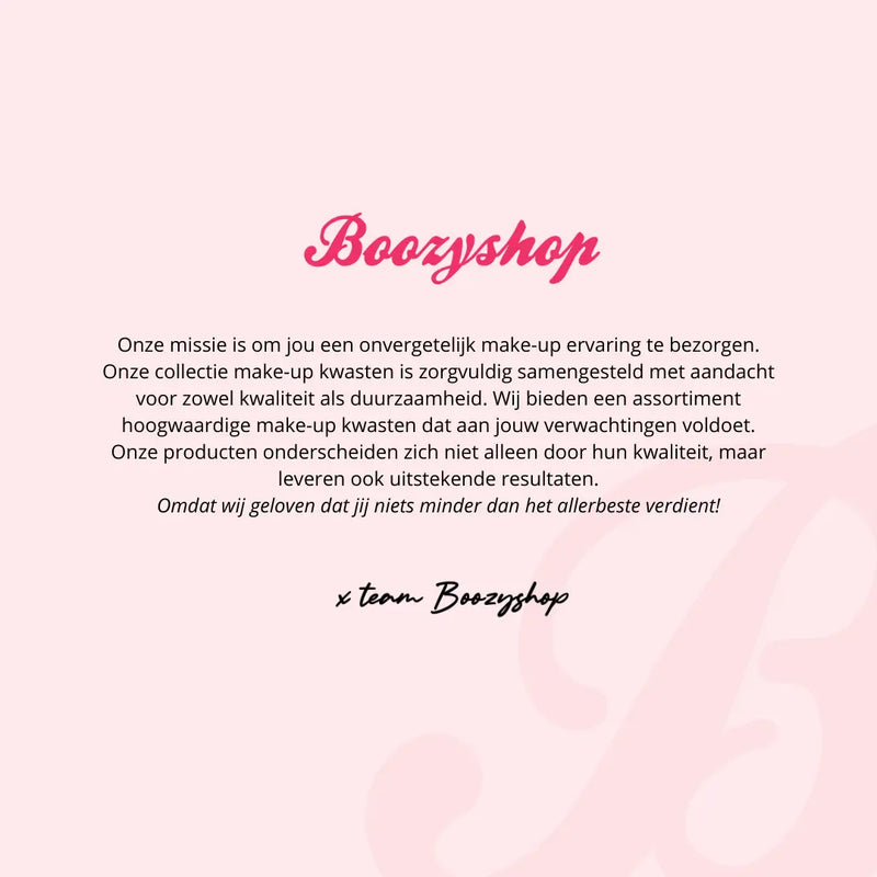 Boozyshop Pink & Rose Gold Brow Liner Brush