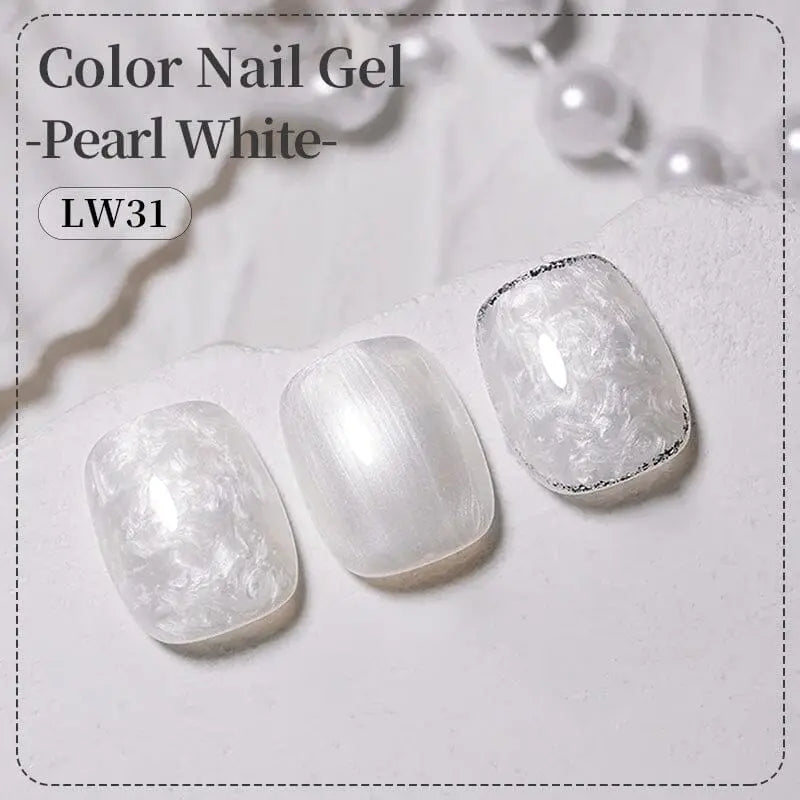 Born Pretty Pearl White Thread Gel