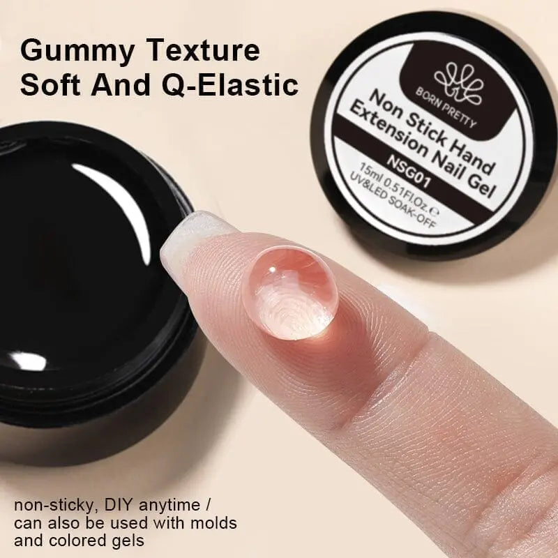 Born Pretty Pure Color & Glitter Non Stick Hand Extension Gel NEG25