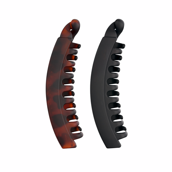 Brushworks Banana Hair Clips