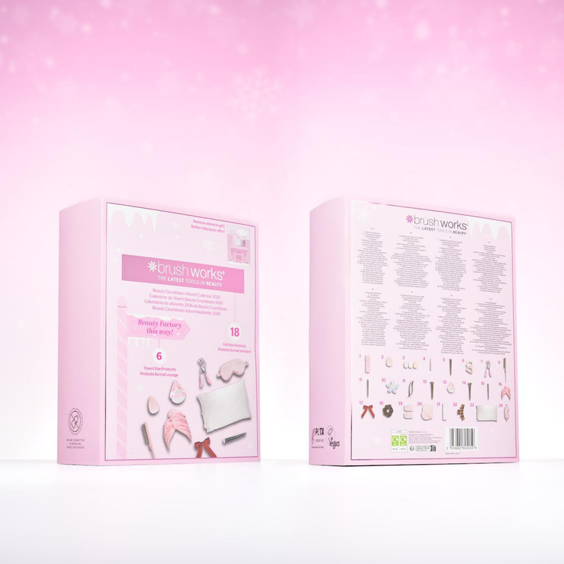 Brushworks Beauty Countdown Advent Calendar 2026