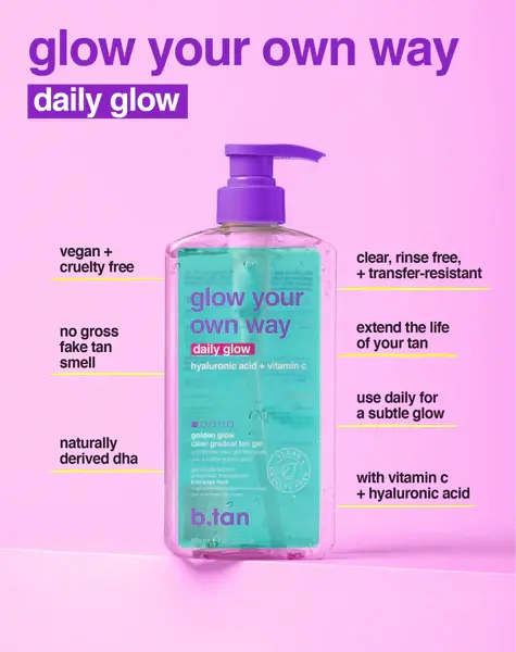 B.tan Your Own Way Daily Glow Gradual Self Tan Gel