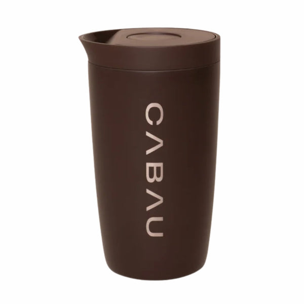 Cabau Lifestyle Bloom Cup Stainless Steel Brown