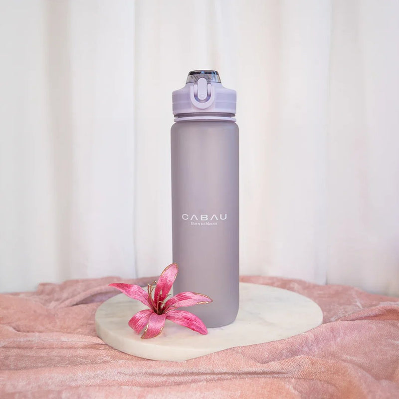 Cabau Lifestyle Bloom Water Bottle Silky Lavender