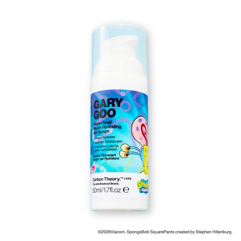 Carbon Theory X Spongebob Squarepants Gary’s Goo Snail Mucin Hydrating Gel Serum 1
