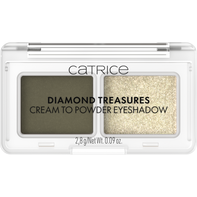 Catrice Diamond Treasures Cream To Powder Eyeshadow 040 Olive Twinkle