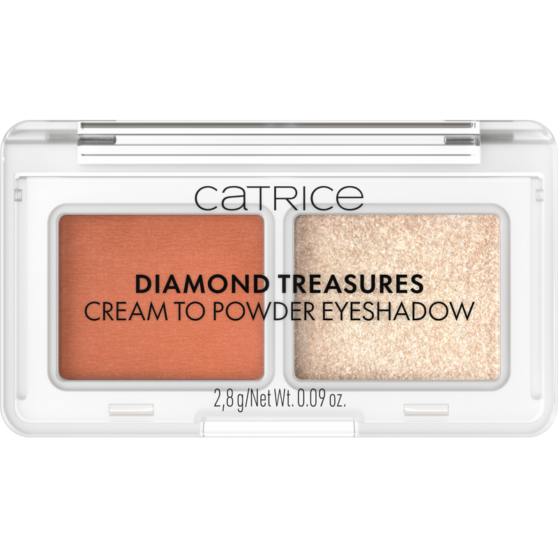 Catrice Diamond Treasures Cream To Powder Eyeshadow 050 Peach Gleam