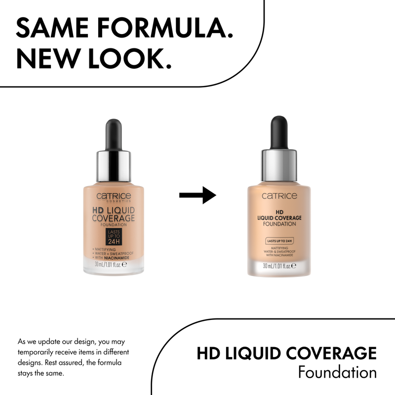 Catrice HD Liquid Coverage Foundation 066 Warm Toffee, vloeibare foundation, foto 4 van 7