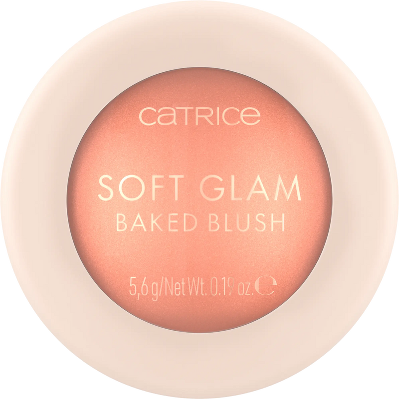 Catrice Soft Glam Baked Blush 020 Peachy Breeze