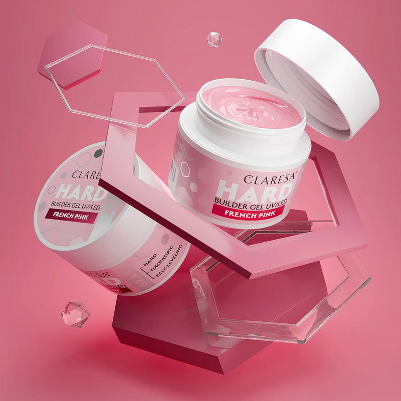 Claresa UV/LED Hard & Easy Builder Gel French Pink 12g