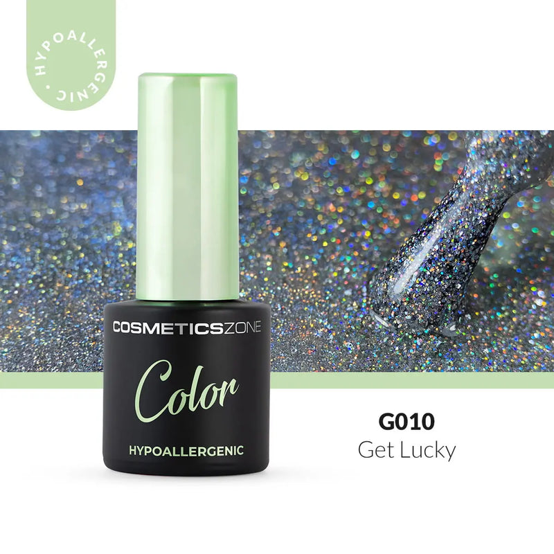 Cosmetics Zone Hypoallergenic Hybrid UV/LED Gel Polish Get Lucky G010