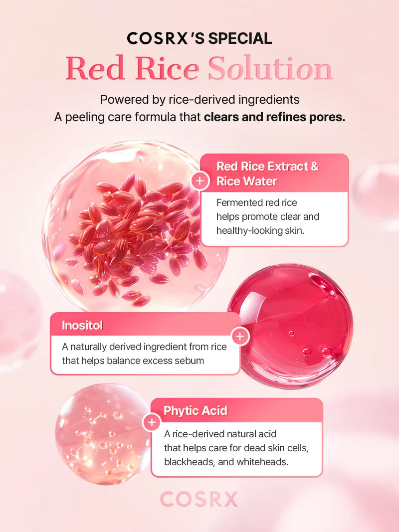 COSRX Red Rice Inositol Pore Clarifying Deep Cleanser
