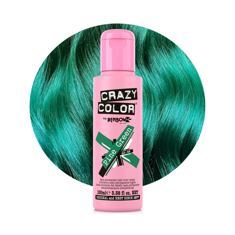 Crazy Color 46 Pine Green 1