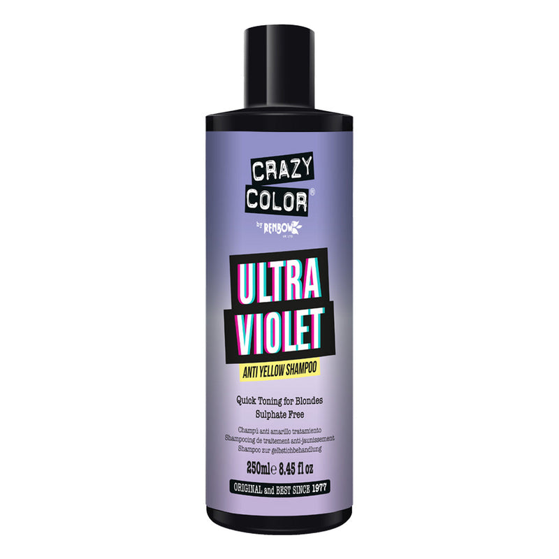 Crazy Color Ultra Violet Anti Yellow Shampoo 1