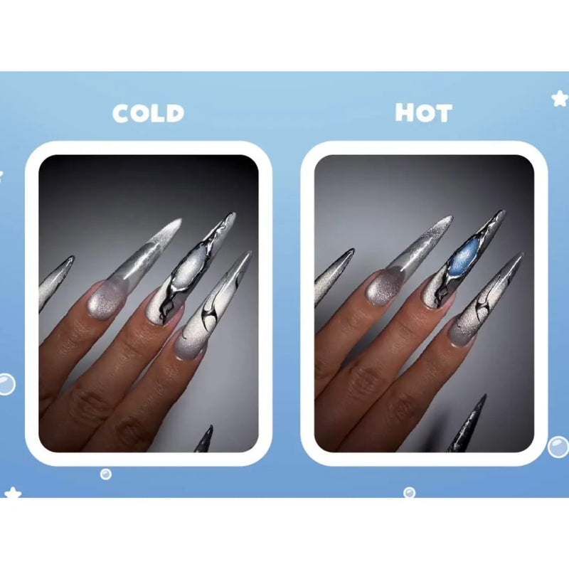 Crisania Neri Sea x Sky Magnetic Cat Eye Gel Polish Deep Sea