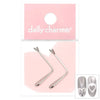 Cat Eye Beating Heart Metal Clip Set