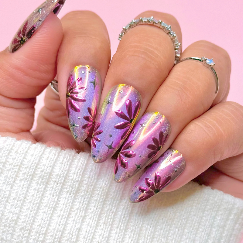 Daily Charme Chrome Effect No Wipe Gel Black