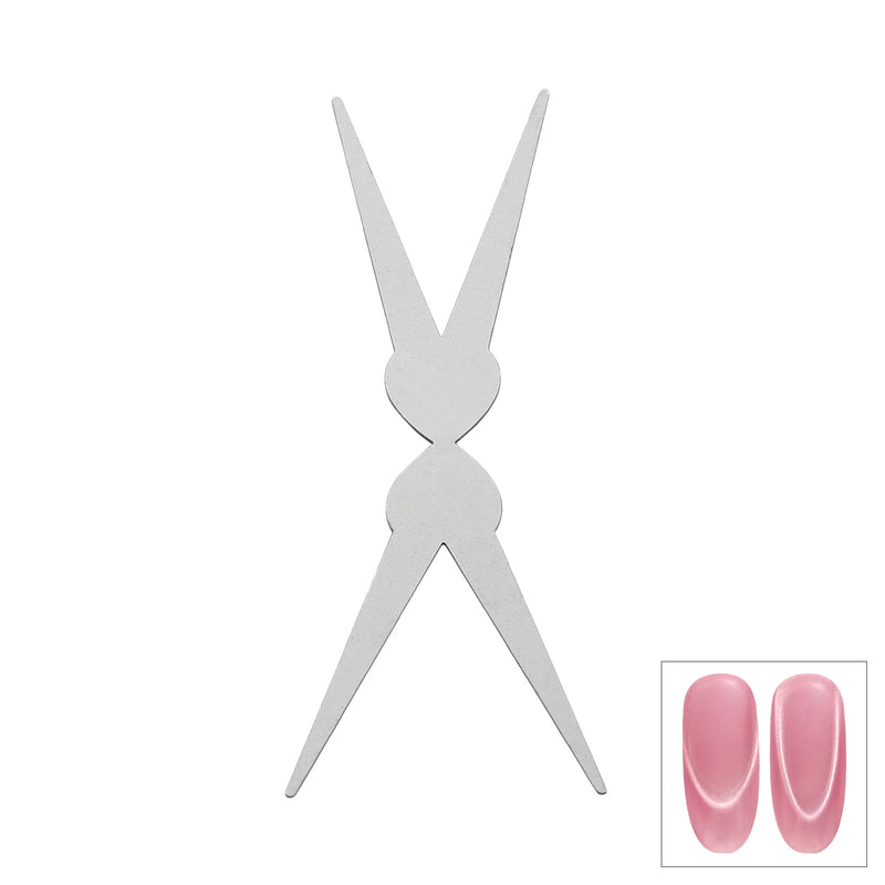 Daily Charme Magnetic Cat Eye French Line Metal Clip