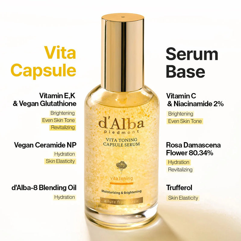 d'Alba Vita Toning Capsule Serum