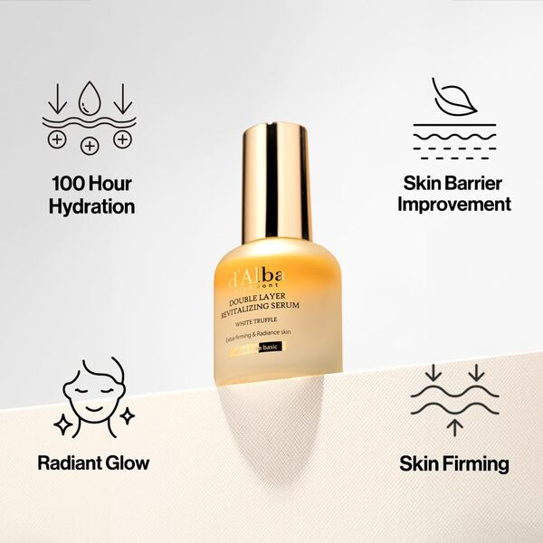 d'Alba White Truffle Double Layer Revitalizing Serum 30 ml