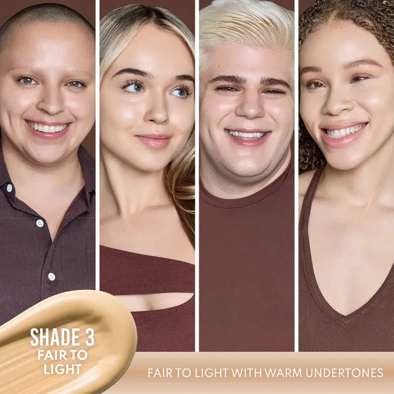 Danessa Myricks Beauty Yummy Skin Serum Skin Tint 3, hydraterende skin tint met lichte dekking, foto 3 van 6