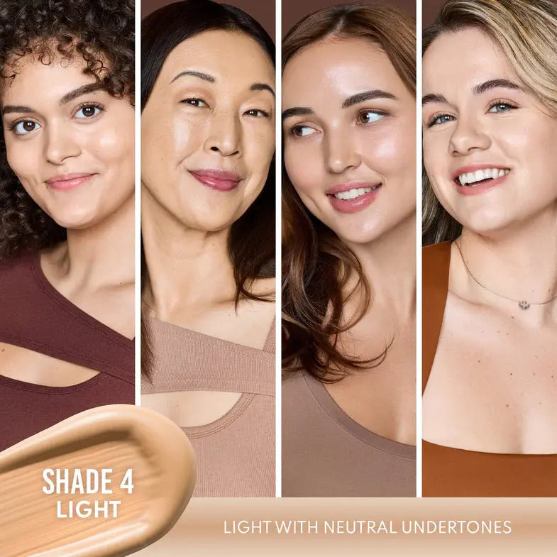Danessa Myricks Beauty Yummy Skin Serum Skin Tint 4, lichte foundation met serum, foto 3 van 6