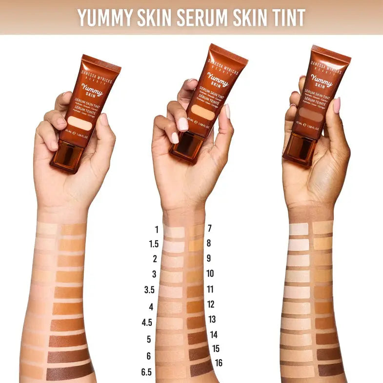 Danessa Myricks Beauty Yummy Skin Serum Skin Tint 3.5, hydraterende skin tint, foto 4 van 6