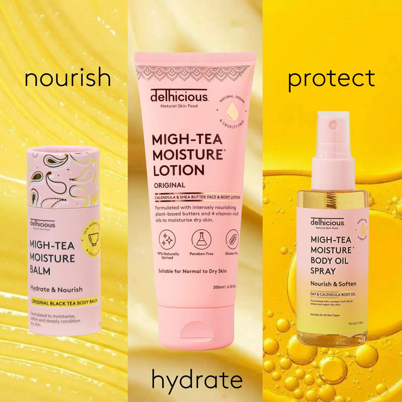 Delhicious Migh-Tea Moisture Body Oil Spray