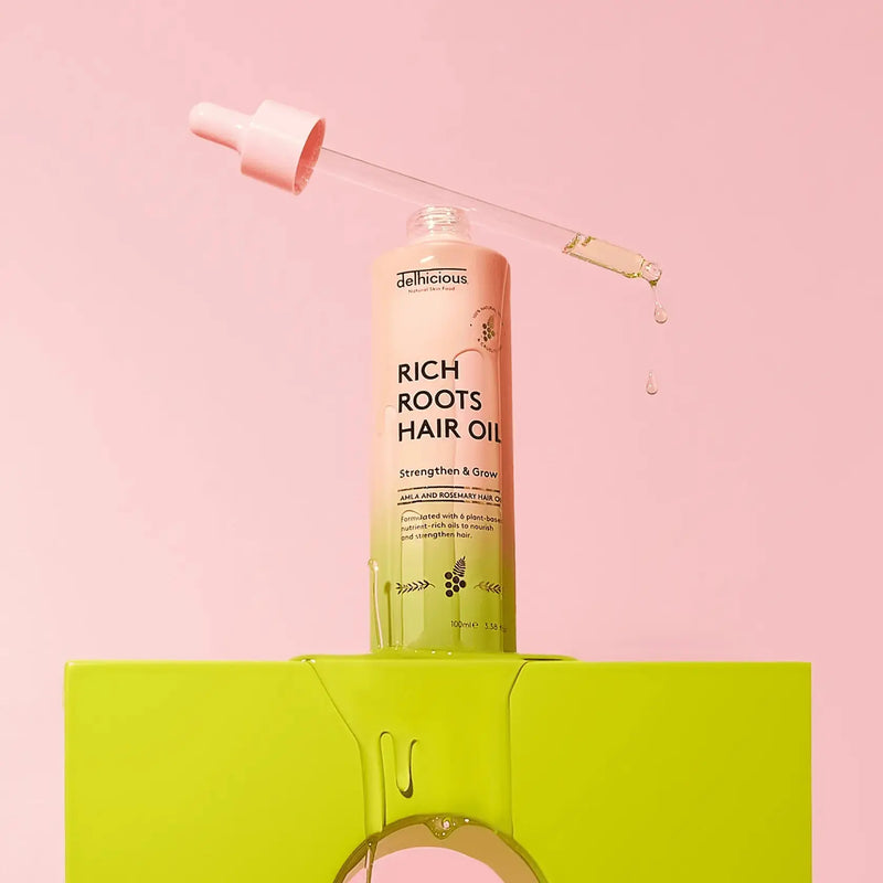 Delhicious Rich Roots Hair & Scalp Oil Amla & Rosemary 50 ml