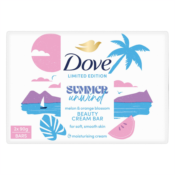 Dove Beauty Bar Summer Unwind 2-Pack