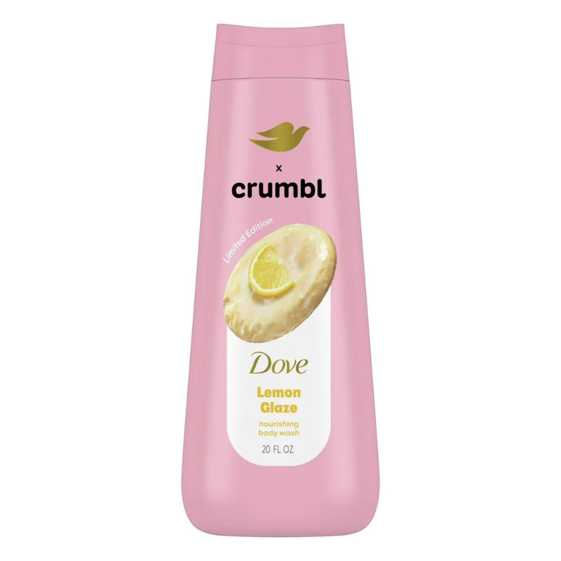 Dove X Crumbl Body Wash Lemon Glaze 591 ml.